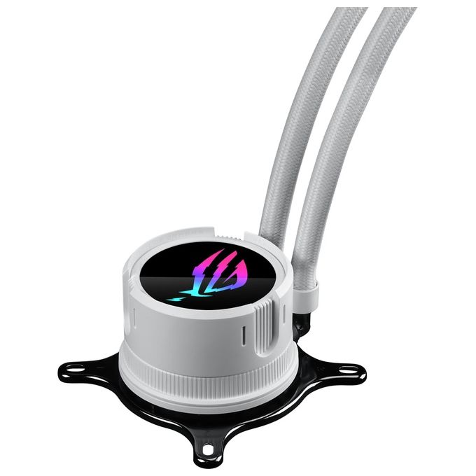 ASUS 90RC00T2-M0UAY0 ROG Strix LC III Kit di raffreddamento a liquido per CPU Pompa Asetek Gen7 v2 3 ventole da 120 mm ARGB colore Bianco
