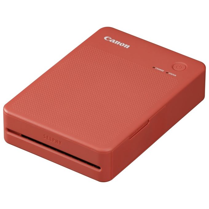 Canon QX20-RD SELPHY QX20 Stampante Fotografica Portatile Sublimazione Wi-Fi 2 formati USB-C colore Rosso