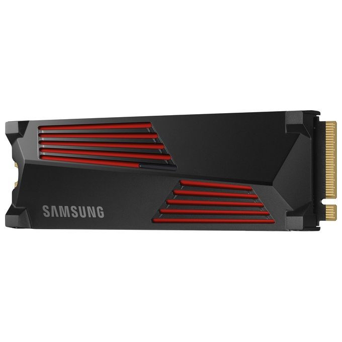 Samsung MZ-V9P4T0GW 990 PRO SSD Interno NVMe M.2 4TB PCIe 4.0 7450 MB-s con Dissipatore di Calore