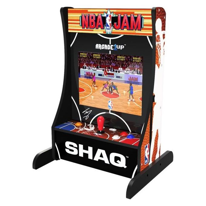 Arcade1up NBS-D-23160 NBA Jam Shaq Edition Partycade Console Retrogaming 3 giochi Monitor LCD 17''