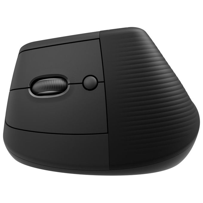 Logitech 910-006474 Lift Mouse Verticale Ergonomico per Mancini Wireless RF Bluetooth 4000 DPI colore Grafite
