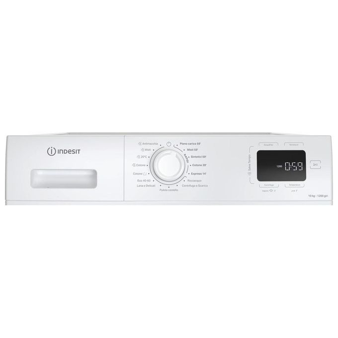 Indesit IM 1072 MY TIME IT Lavatrice Caricamento frontale 10 kg 1200 Giri-min Bianco