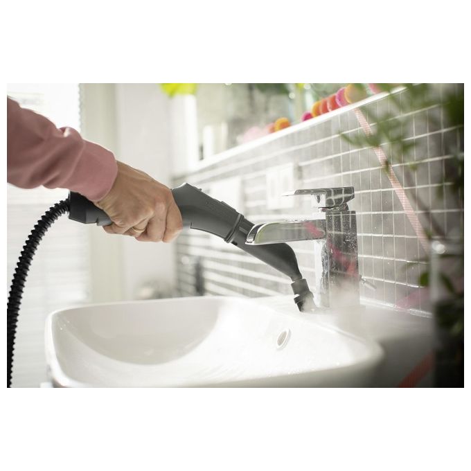 Kärcher 1.513-650.0 SC 3 EasyFix Pulitore a Vapore 1900W 3,5 bar Serbatoio 1L Superficie 75m² colore Bianco Nero