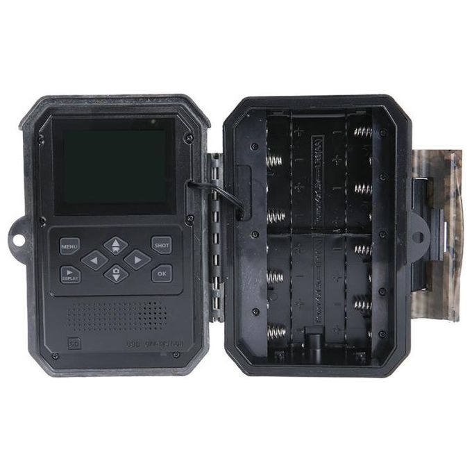Braun Photo Technik 57649 Black500 4K Fotocamera da Esterno 48 MP Video 3840x2160 Pixel LED IR 940 nm colore Mimetico