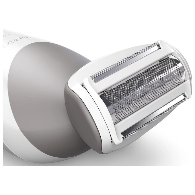 Philips BRL126-00 Lady Shaver Series 6000 Rasoio elettrico da donna wet dry 1 testina autonomia 40 min colore Bianco
