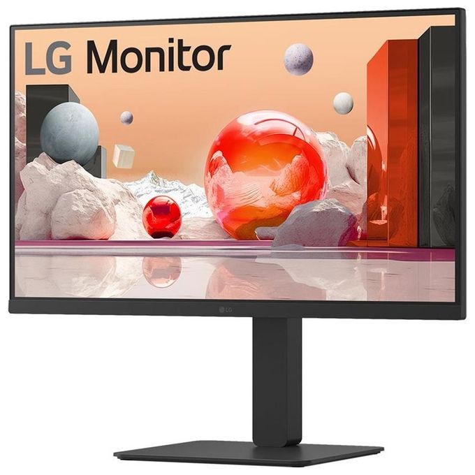 LG 27BA850-B Monitor PC 27'' IPS Full HD 1920x1080 100Hz 5ms Webcam Microfono Hub USB 3.2 HDMI DisplayPort colore Nero
