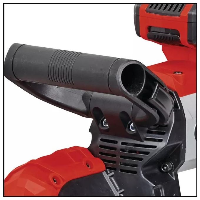 Einhell 4504216 Power X-Change Sega a nastro a batteria 18 V altezza taglio 115 mm larghezza taglio 127 mm luce LED cambio lama rapido colore Nero