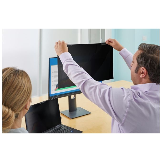 3M 7100261894 Filtro Privacy per Apple iMac 24'' con Attacco Magnetico COMPLY 16:9 Antiriflesso Filtro Luce Blu colore Nero
