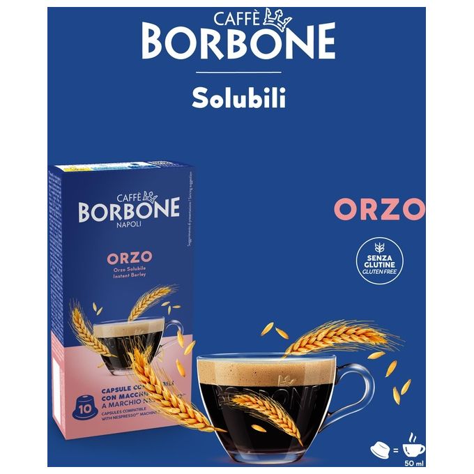 Borbone Respresso Przo Sacchetto 10 Capsule Compatibili Nespresso