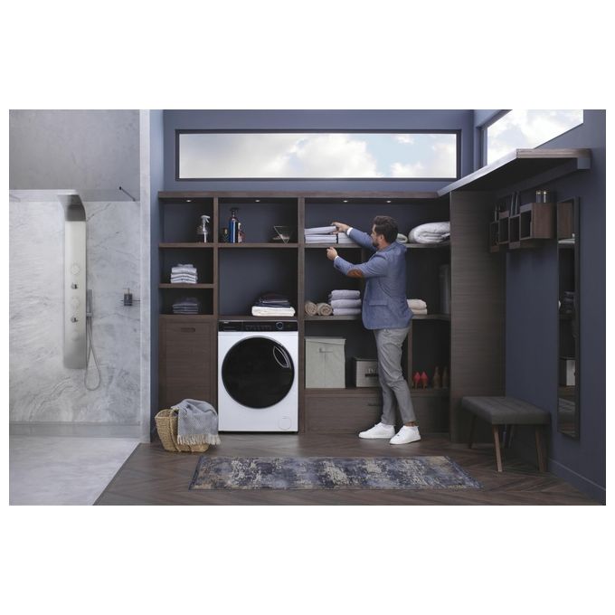 Haier HW150-BP14986EIT Lavatrice Caricamento frontale 15 kg 1400 Giri-min Bianco