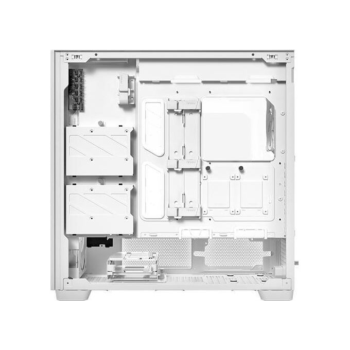 Antec FLUX PRO W Geh Antec FLUX PRO White Midi Tower con Design Flusso d'Aria Multidirezionale e Supporto GPU Verticale colore Bianco