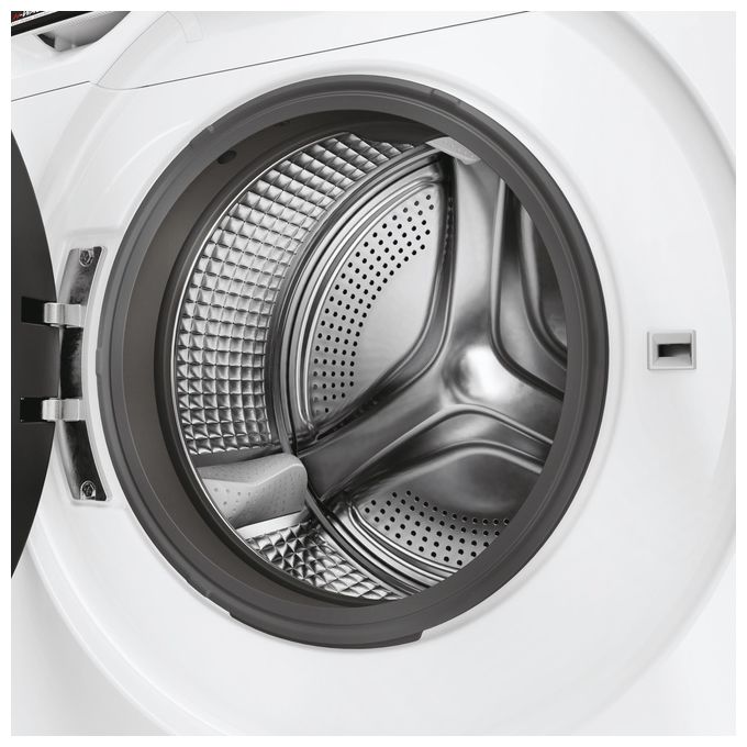 Hoover H-WASH 700 H7W449AMBC-S Lavatrice a carica frontale 9 Kg classe A 1400 giri cestello Ultra Wide care Eco doser programa Auto Care controllo remoto Bianco 60x51x85
