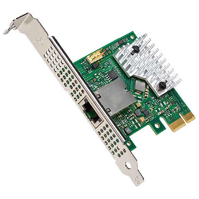 HP 406L9AA Scheda di Rete PCIe a Porta Singola 2,5 GbE Interfaccia RJ-45 Supporto AVB Risparmio Energetico Basso Contenuto Alogeni colore Nero