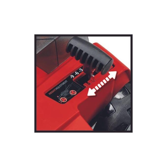 Einhell 3420680 GE-SC 36-35 Li - Solo Scarificatore a Batteria 36 V con Motore Brushless 16 Lame in Acciaio Inox Regolazione Profondita' 3 Livelli Peso 9.94 Kg colore Nero Rosso