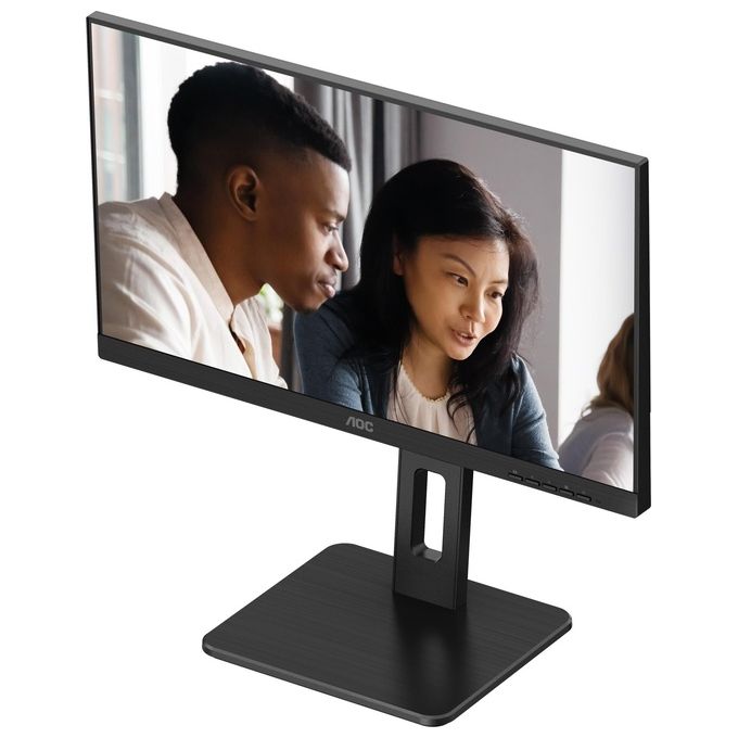 AOC 22E2UMF Monitor PC 21.5'' Full HD VA 1920x1080 75Hz USB Hub 3.2 Flicker Free Adaptive Sync colore Nero