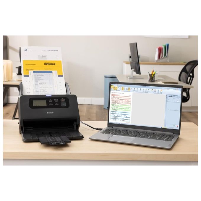 Canon 2405C003AF imageFORMULA DR-M260 Scanner ADF A4 600x600 DPI 60 ppm Duplex USB 3.1 colore Nero