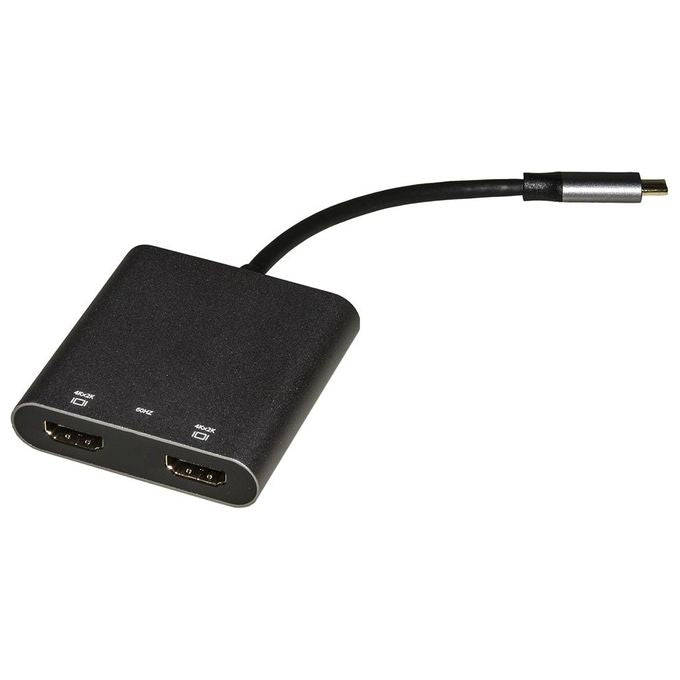 LINK adattatore usb tipo c - 2 porte hdmi