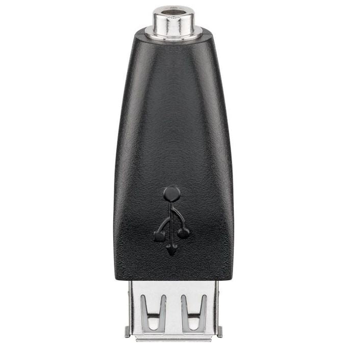 Wentronic adattatore usb ''a'' femmina - 3,5mm femmina