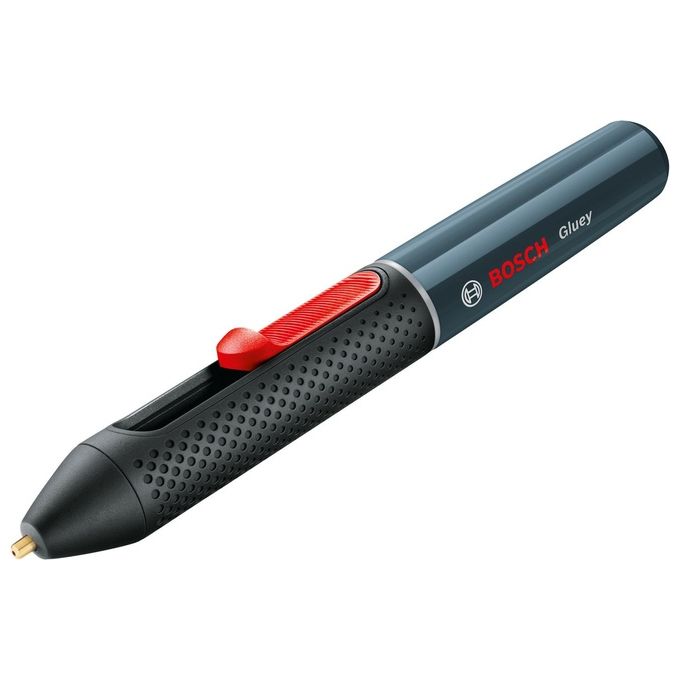 Bosch 06032A2101 Gluey Penna a Colla a Caldo Alimentazione a Batteria 2 g-min Diametro Stick 7 mm Lunghezza Stick 2 cm Temperatura 150 °C Spegnimento Automatico colore Grigio
