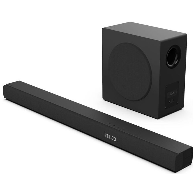 Hisense HS3100 Soundbar 3.1 canali 480W Subwoofer wireless Bluetooth 5.3 HDMI ARC colore Nero