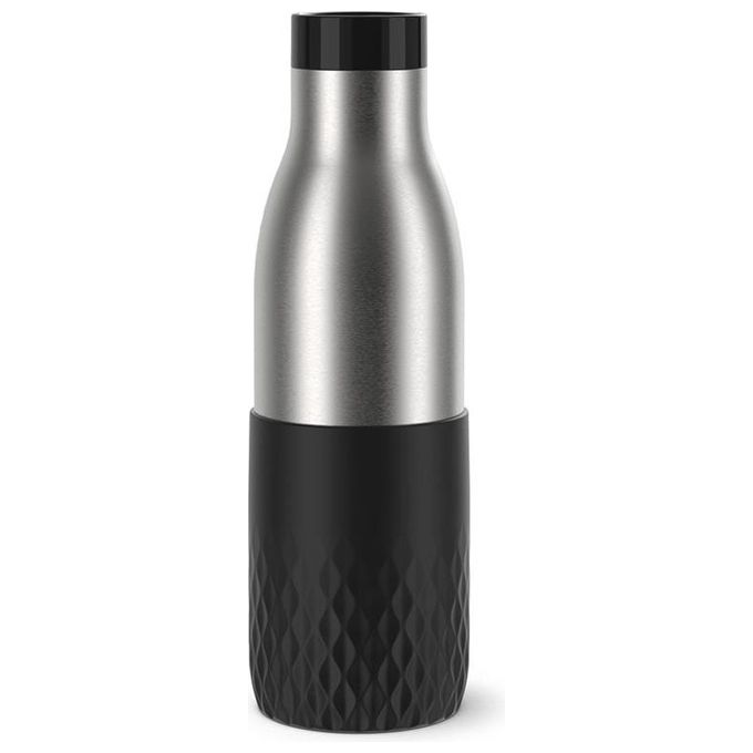 Emsa Bottiglia Termica Quick Press BluDrop Nero
