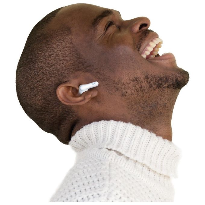 JVC HA-A3T Auricolari True Wireless Bluetooth 5.1 In-ear IPX4 Microfono integrato 22h autonomia colore Bianco