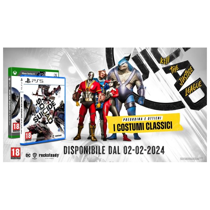 Warner Videogioco Suicide Squad Kill The Justice League per PlayStation 5