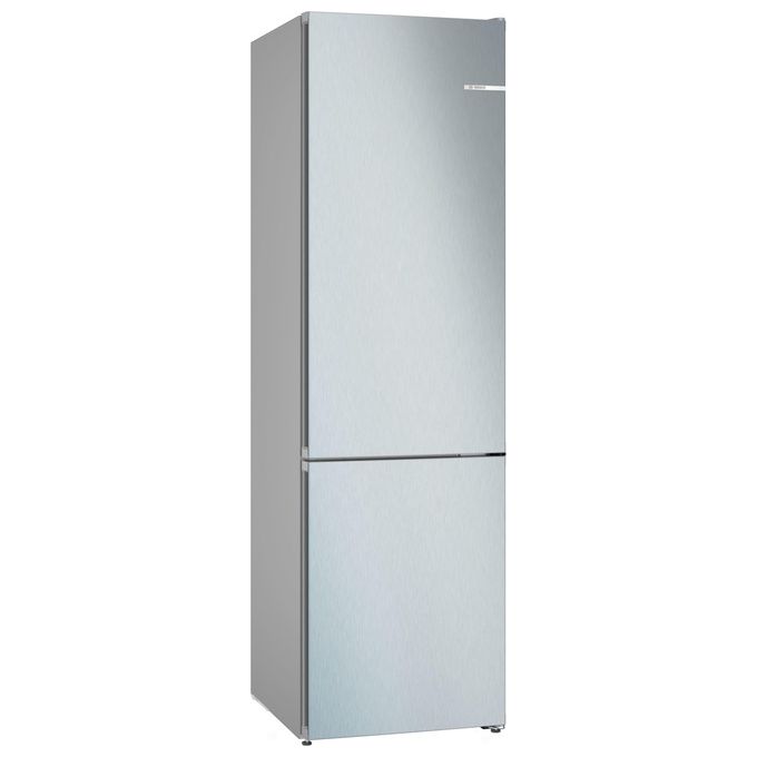 Bosch KGN392LCF Serie 4 Frigorifero Combinato 363 L 203 cm Classe C 35 dB NoFrost VitaFresh Inverter (203x60x66.5 cm) colore Inox