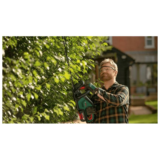 Bosch 060084A300 AdvancedHedgeCut Tagliasiepi a Batteria 36 V 2 Ah Lama 65 cm Peso 3,5 Kg colore Nero