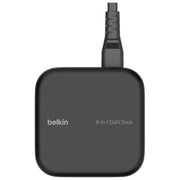 Belkin INC018VFBK USB-C 6IN1 CORE GAN DOCK Hub Docking Station con Alimentazione 96W HDMI 4K Ethernet Gigabit 5Gbps colore Nero