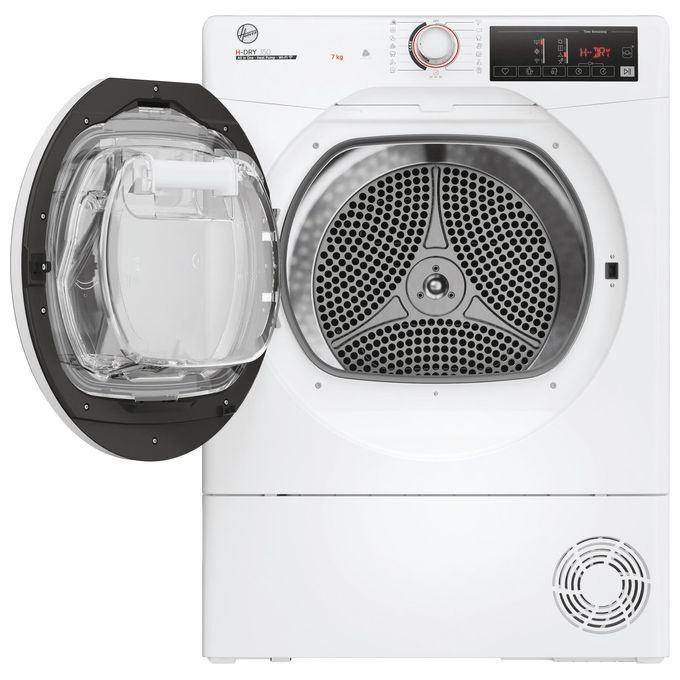 Hoover HR4 H7A2TE-S H-DRY 350 Asciugatrice Pompa di Calore 7 Kg Classe A++ 16 Programmi Wi-Fi Slim (85x48x46,5 cm) colore Bianco