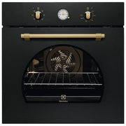 Electrolux FR65G Forno Elettrico Multifunzione da Incasso Capacita' 72 Litri Classe energetica A 7 programmi Pizza Aqua Cleaning 60 cm Nero