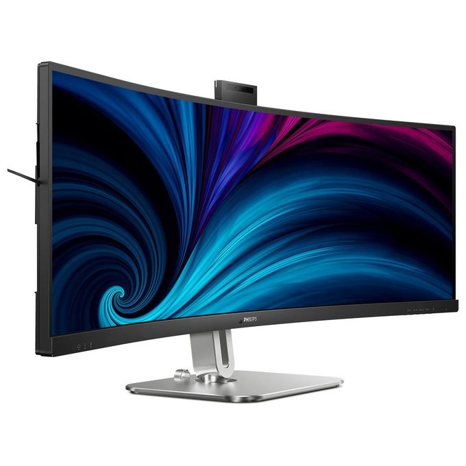 Philips 49B2U5900CH-00 Serie 5000 Monitor PC 49'' 32:9 Dual QHD VA LCD 4 ms USB-C Dock Webcam Altoparlanti Integrati colore Nero