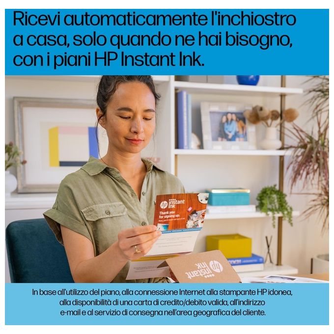 HP 40Q47B OfficeJet Pro 8135e Stampante Multifunzione Inkjet A4 Colori 20 ppm Fronte Retro ADF Wi-Fi colore Grigio