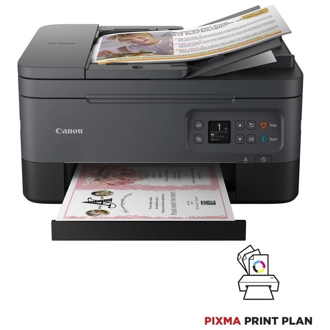 Canon 5449C006 PIXMA TS7450i Stampante Multifunzione Inkjet A4 Wi-Fi ADF Stampa Copia Scansione 4800x1200 DPI colore Nero