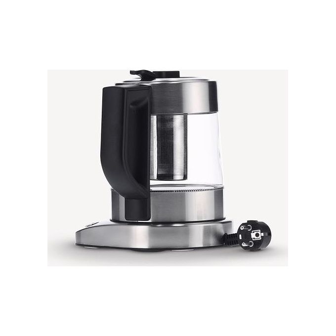 Severin WK 3473 Bollitore per Acqua e Te' 1 L 2200 W con 5 Programmi Preimpostati Temperatura Regolabile da 40°C a 100°C colore Vetro e Acciaio Inox