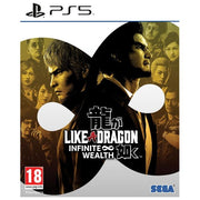 SEGA LIKEADRAMGINFINITEWEALTH Like a Dragon: Infinite Wealth Videogioco per PlayStation 5 Genere RPG Giocatore Singolo Lingua Italiano colore Nero