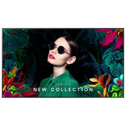 SAMSUNG SMART SIGNAGE LH85QMCEBGCXEN QM85C Monitor LCD 85'' 4K Ultra HD 500 cd-m² Wi-Fi Tizen 24-7 colore Nero