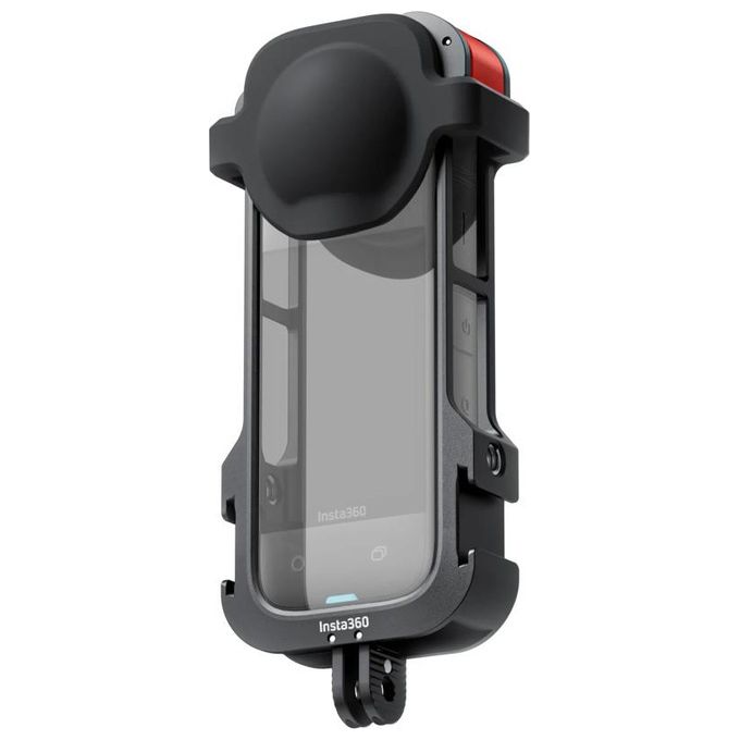Insta360 CINSBBML Utility Frame Custodia per Fotocamera in Lega di Alluminio con Chiusura a Fibbia e Punti di Attacco Accessori 1-4'' e Cold Shoe colore Nero