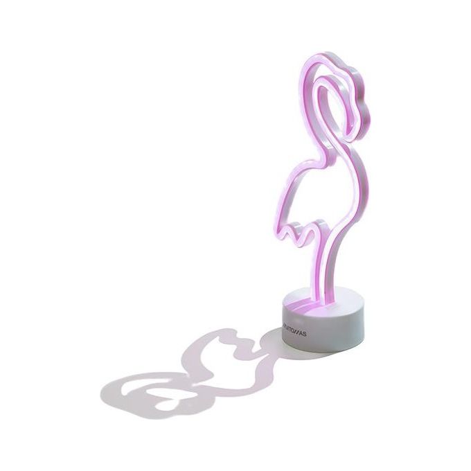 Muitomas Lampada Neon da Muro Flamingo