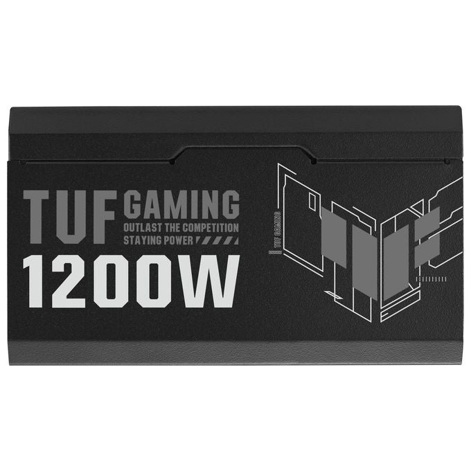 ASUS 90YE00S0-B0NA00 TUF Gaming Alimentatore 1200W 80+ Gold Modulare Componenti Militari Ventola Axial-tech colore Nero