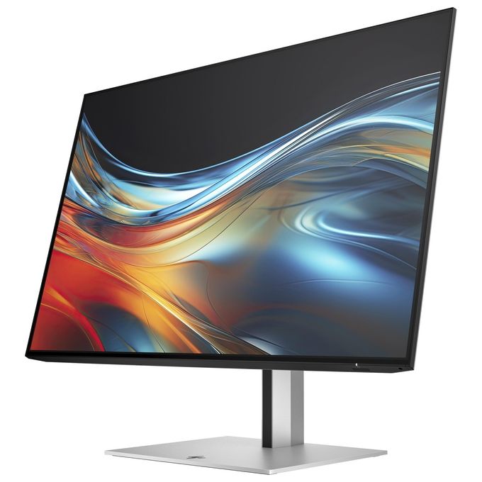 HP 8X534AA Serie 7 Pro Monitor PC 24'' WUXGA IPS 1920x1200 16:10 100Hz 350 cd-m² Hub USB 3.2 HDMI DisplayPort colore Nero Argento