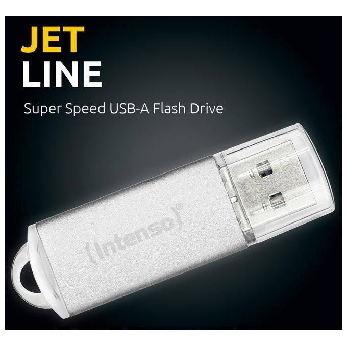 Intenso Memory Drive Flash Usb3.2 64Gb Usb Tipo a 3.2 Gen 1 Argento