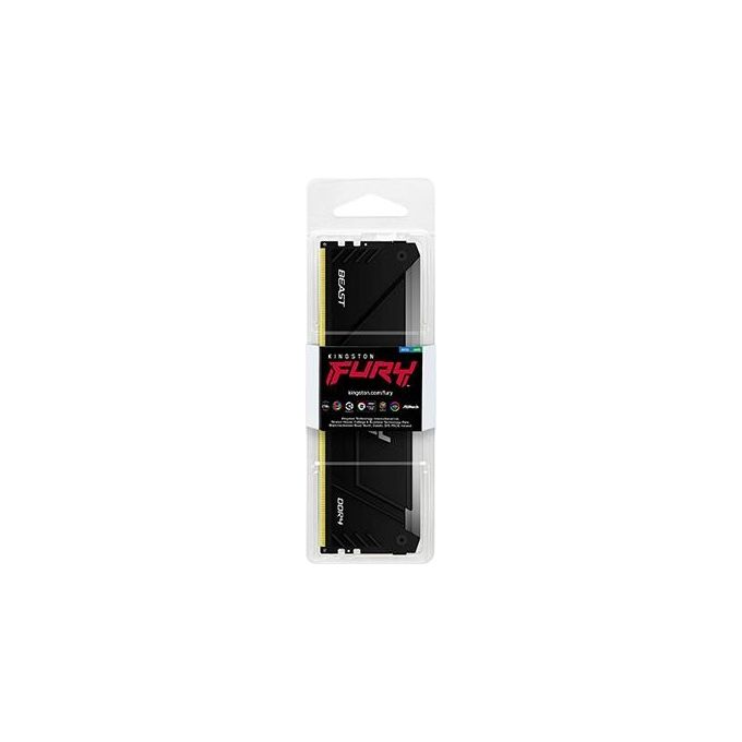 Kingston Technology KF432C16BB2A-32 FURY Beast Memoria RAM DDR4 32GB 3200MT-s CL16 Dissipatore Nero colore Nero