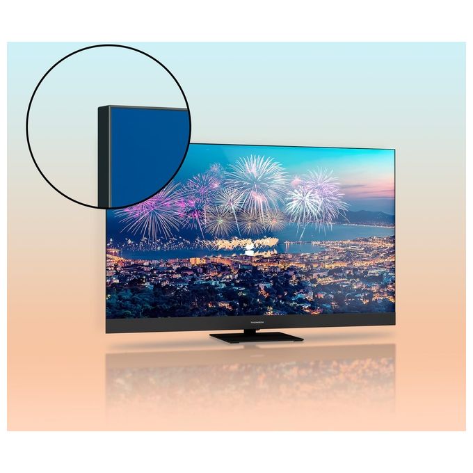 Thomson 55QG6C14 Q70 Series Smart TV QLED 55'' 4K Ultra HD Google TV Dolby Vision Dolby Atmos Wi-Fi colore Nero