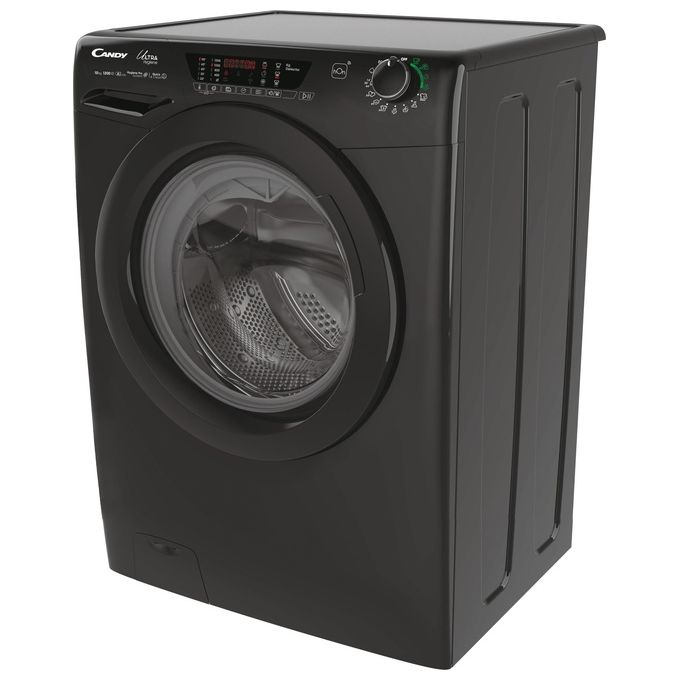 Candy HES12104TWMBB6-S Ultra Hygiene Lavatrice 10 Kg Classe A-10% Profondita' 58 cm Centrifuga 1200 giri Inverter Vapore Wi-Fi colore Nero