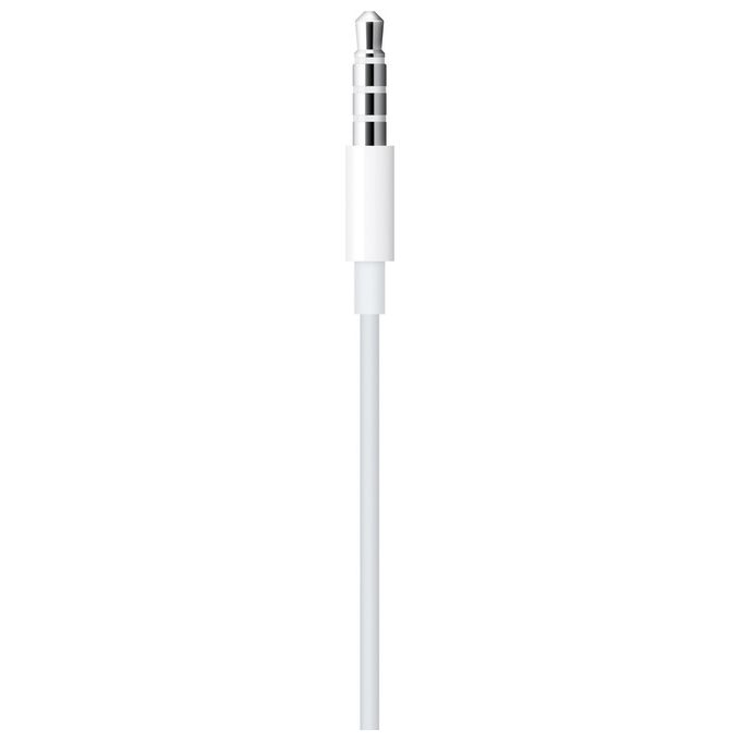 Apple, Auricolari EarPods, Connettore 3.5mm, Cablati, Bianco