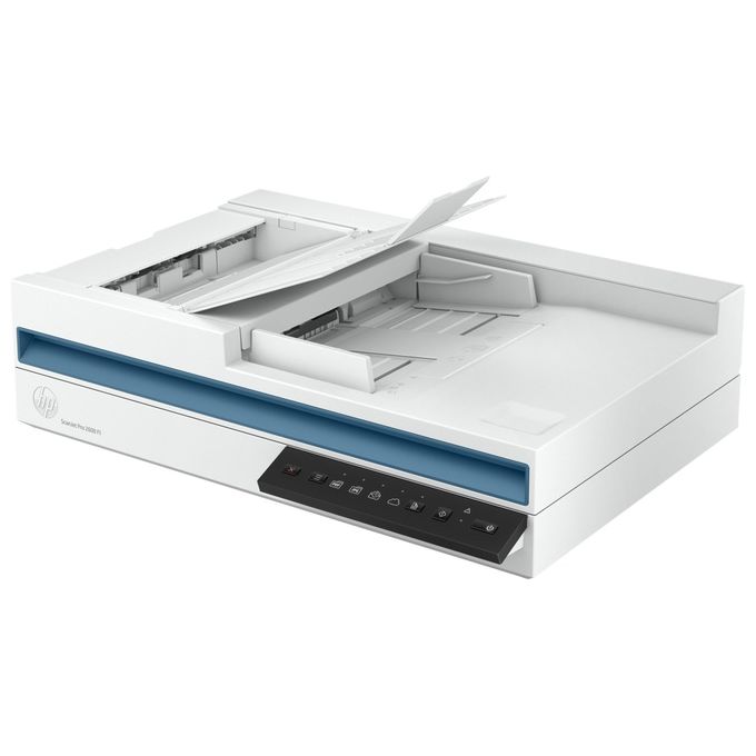 HP 20G05A ScanJet Pro 2600 f1 Scanner Piano e ADF A4 1200 dpi 25 ppm Fronte Retro ADF 60 fogli USB colore Bianco