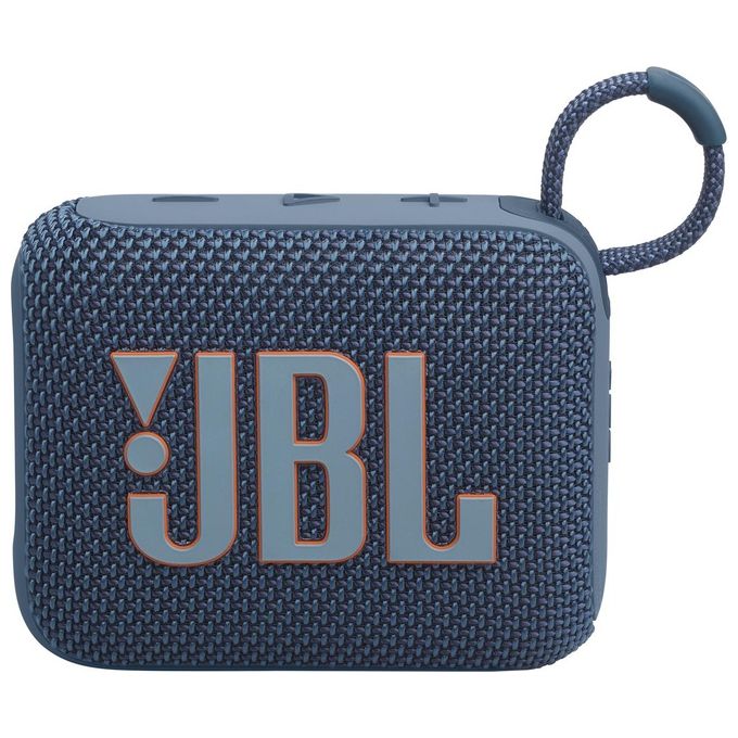 JBL JBLGO4BLU Go 4 Altoparlante Bluetooth Portatile 4.2 W IP67 Waterproof Bluetooth 5.3 Autonomia 7 h colore Blu
