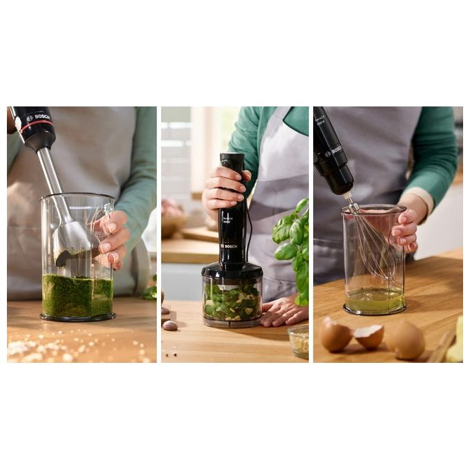 Bosch MSM4B621 Serie 4 ErgoMaster Frullatore ad Immersione 1000 W QuattroBlade 0.6 L colore Antracite